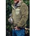 Men's winter autumn Comfy Patch Pocket Buttons Pullover